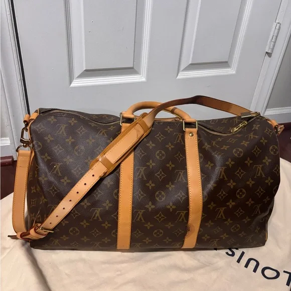 Louis Vuitton Monogram Keepall Bandouliere 50 Crossbody - Picture 10 of 15